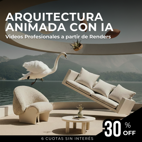 Arquitectura Animada con IA - Creá videos profesionales a partir de renders