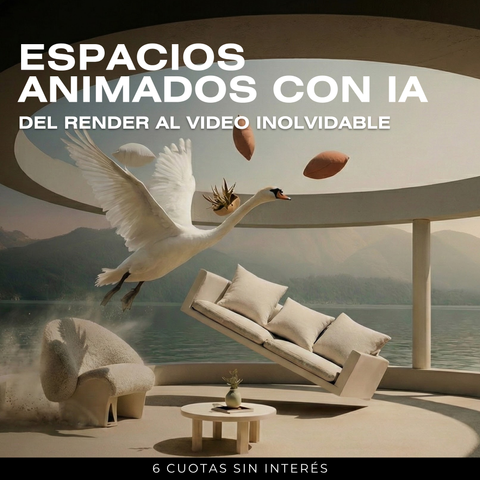Espacios Animados con IA - Creá Videos Inolvidables a partir de Renders