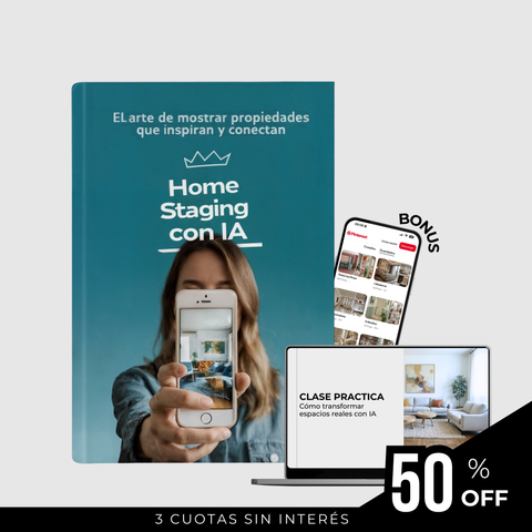 Ebook! Home Staging Digital con Inteligencia Artificial