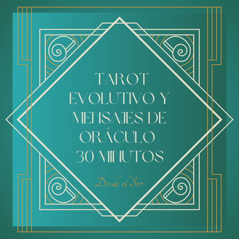 Sesión de Tarot Evolutivo y Mensajes del Oráculo 30 minutos