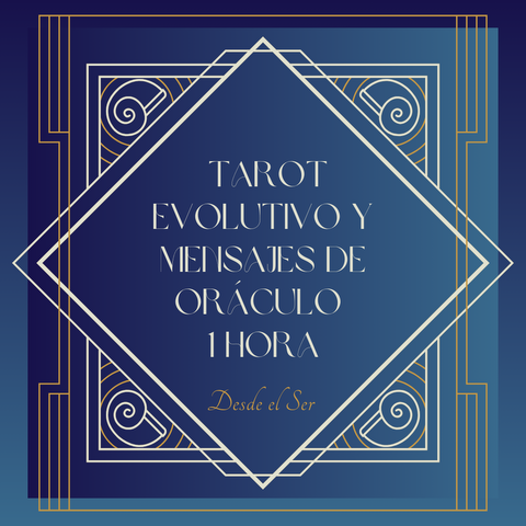 Sesión de Tarot Evolutivo y Mensajes del Oráculo 60 minutos