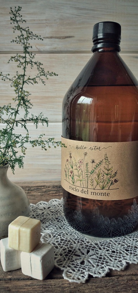 Hidrolato Artemisa Annua . 100% natural 500ml.