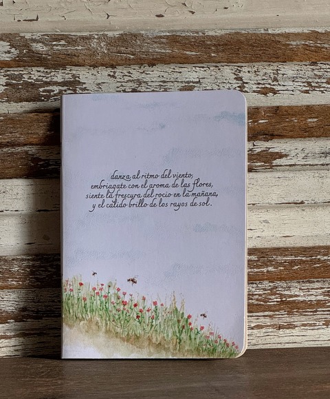 Cuaderno A6. Ilustrado.