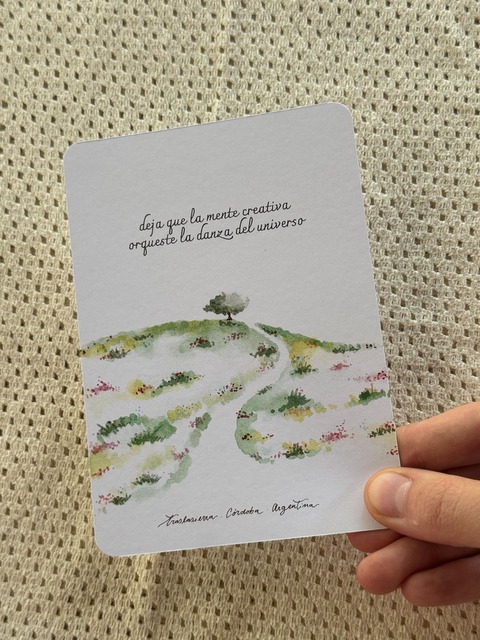 Postal Ilustrada. 