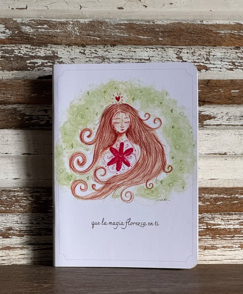 Cuaderno A6. Ilustrado.