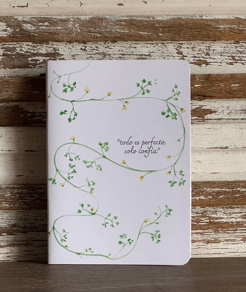 Cuaderno A6. Ilustrado.