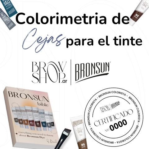 Aprender a dominar el arte de la colorimetría de cejas + Biblia bronsun