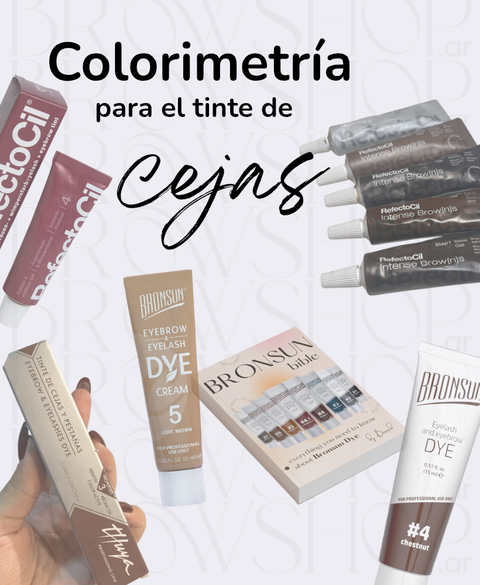 Aprender a dominar el arte del tinte de cejas + Biblia bronsun