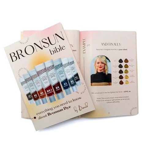 Biblia bronsun tintes en gel