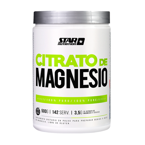 Citrato de magnesio Star Nutrition 500gr 