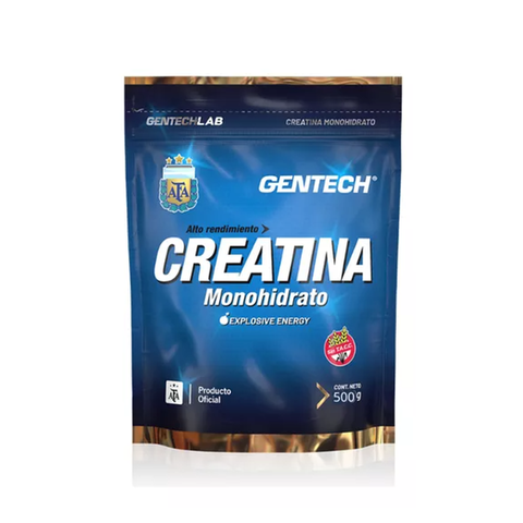 Creatina marca Gentech 500gr 
