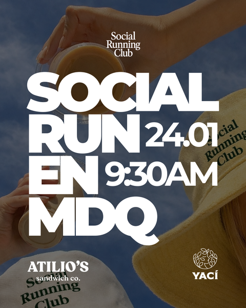 Social Run en MDQ x Atilios & Yací 24.01