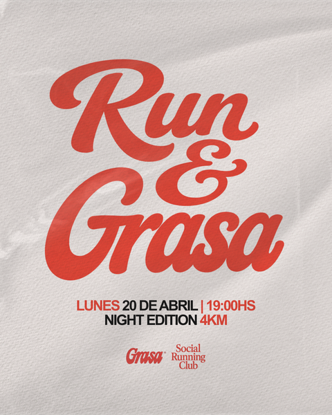 Social Run & Grasa - Night Edition 20.04
