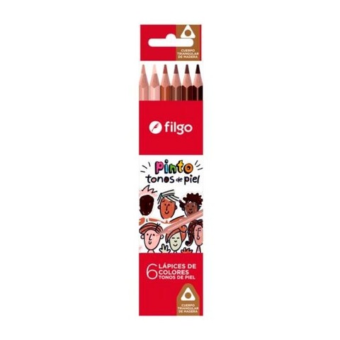 Lapices de Color PIEL Filgo 
