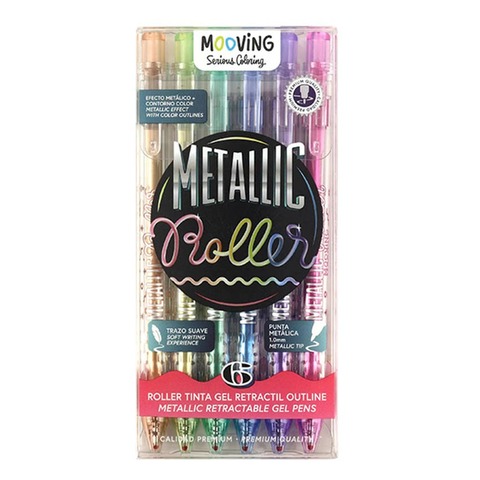 Roller tinta retractil x 6 MOOVING 