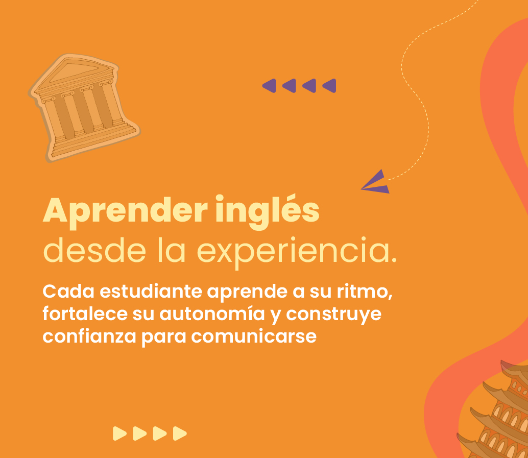 experiencia en inglés, confianza en el idioma, educación y aprendizaje lúdico