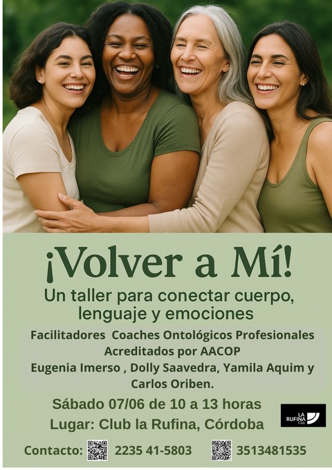 VOLVER A MÍ – Taller para mujeres 