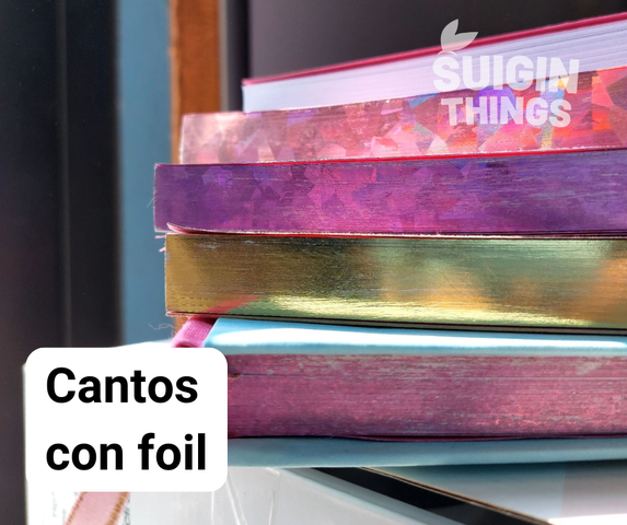 Cantos Decorados con Foil