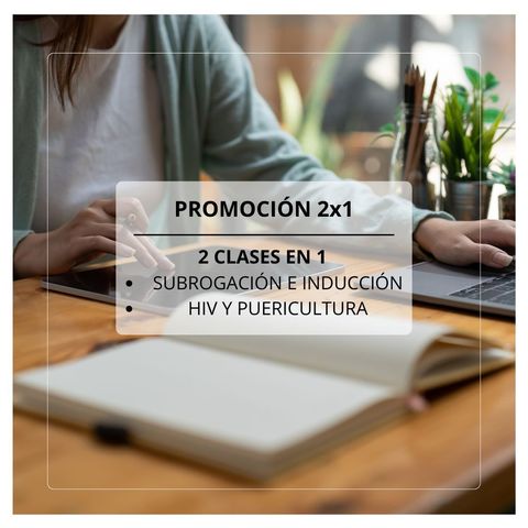 Promoción: 2 clases en 1