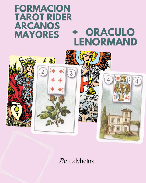 Formación Tarot Rider 1 & Lenormand Profesional
