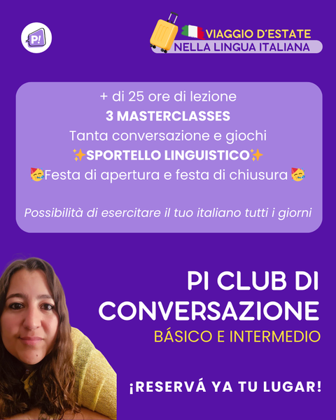 🧳CLUB DE CONVERSACIÓN DE VERANO☀️