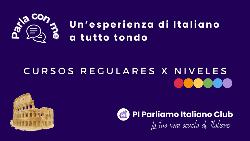 🔴PARLA CON ME - CURSOS CUATRIMESTRALES POR NIVELES (9na Edición) 