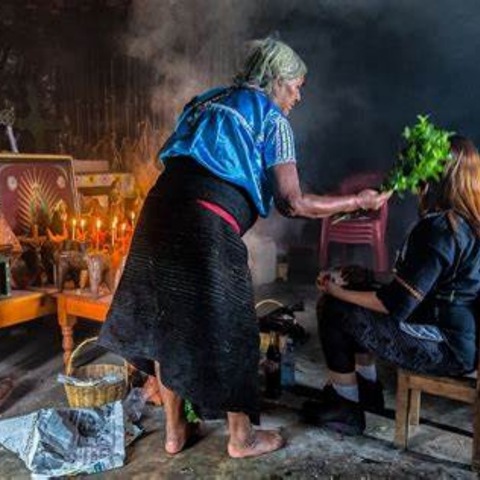 Sanaciones populares (Curandera)