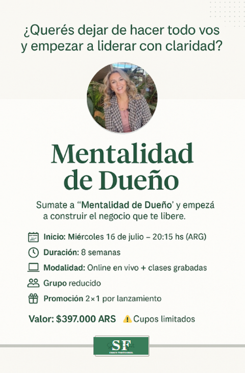 MENTALIDAD DE DUEÑO