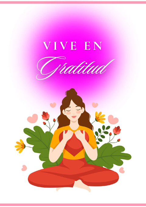 Vive en Gratitud