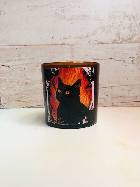 Vela de soja GATO NEGRO