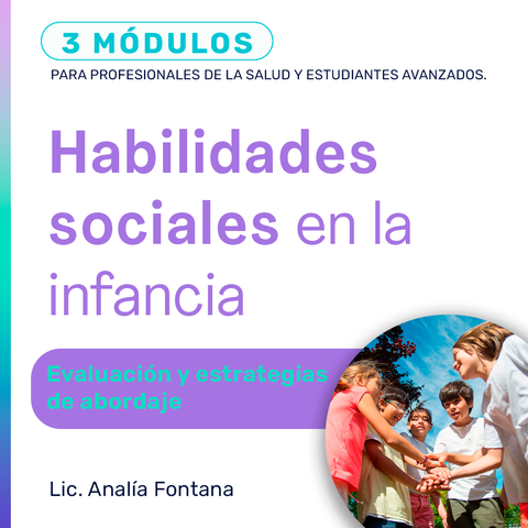 HABILIDADES SOCIALES EN LA INFANCIA | Evaluación y abordaje