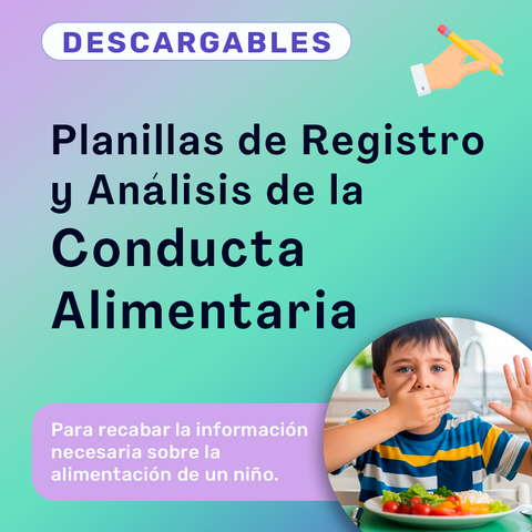 PLANILLAS | Registro y análisis de la conducta alimentaria