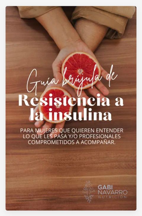 Resistencia a la insulina + 15 dias sin azúcar