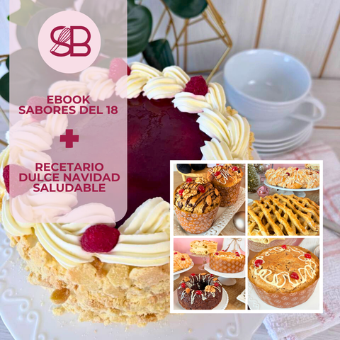¡Pack eBook Sabores del 18 y Recetario Dulce Navidad Saludable! Oferta Black Friday