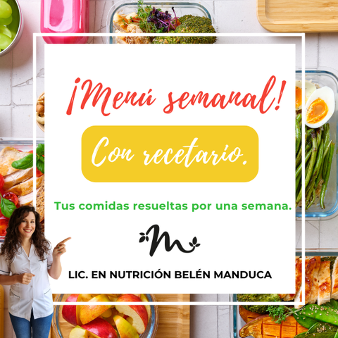 Menú Semanal