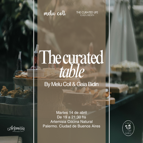 The curated table by Melu Coll & Gaia Bidin