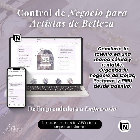 Control de Negocios para Artistas de Belleza 