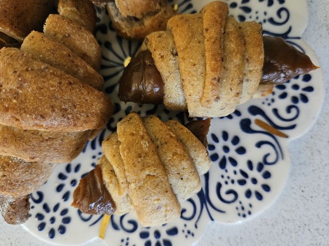 Cañoncitos con dulce de leche