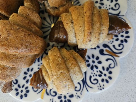 Cañoncitos con dulce de leche