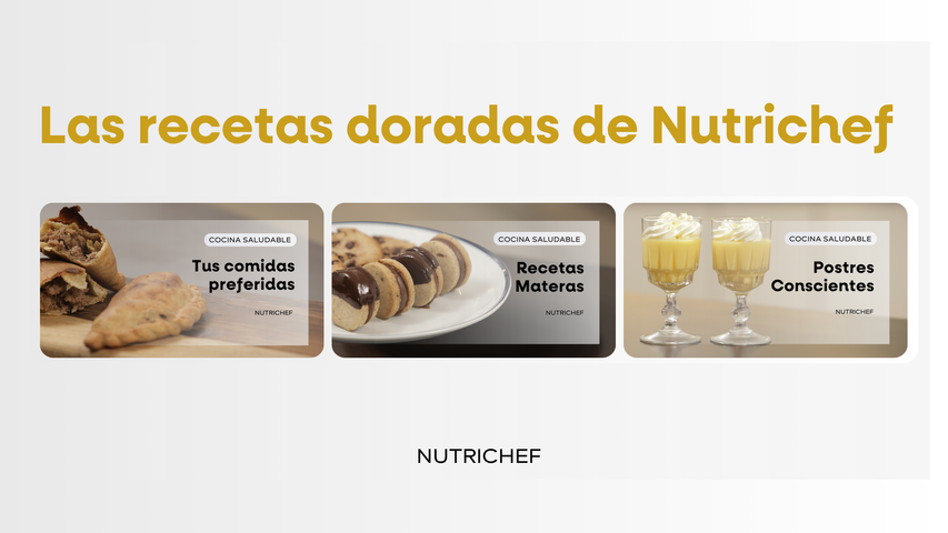COMBO Las Recetas doradas de NUTRICHEF
