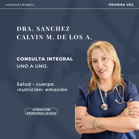 CONSULTA MÉDICA INDIVIDUAL primera vez