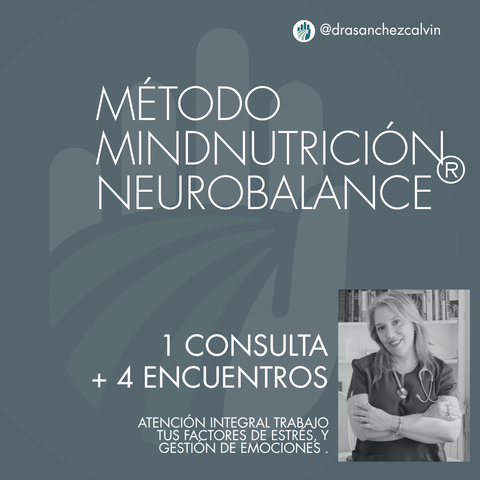 MINDNutrición NeuroBalance™ ( 1 Consulta + 4 Encuentros)