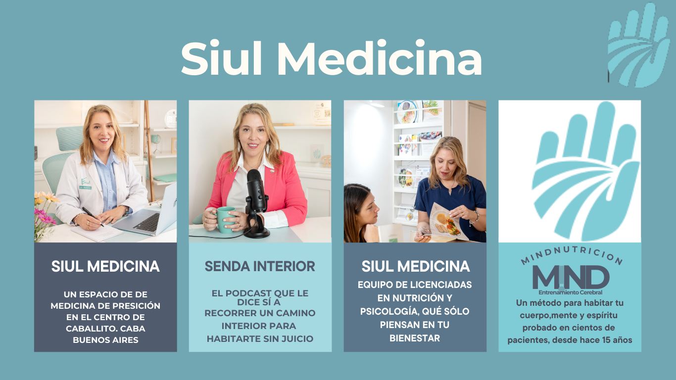 médica especialista en nutrición y neurociencias
