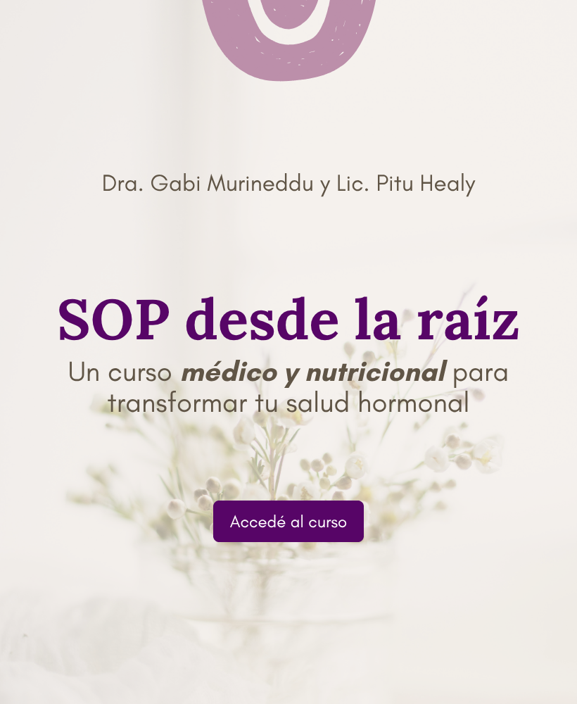 Síndrome de Ovario poliquístico - curso online - Gabi Murineddu