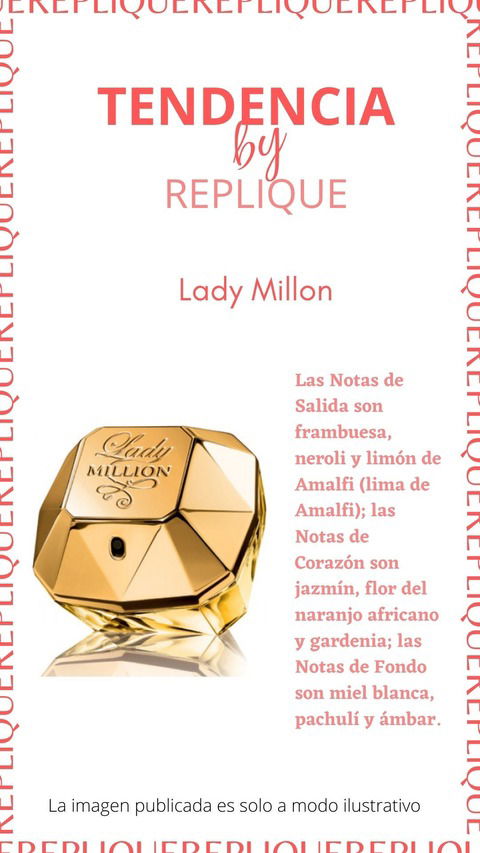 Replique Fragancias  Lady Millon