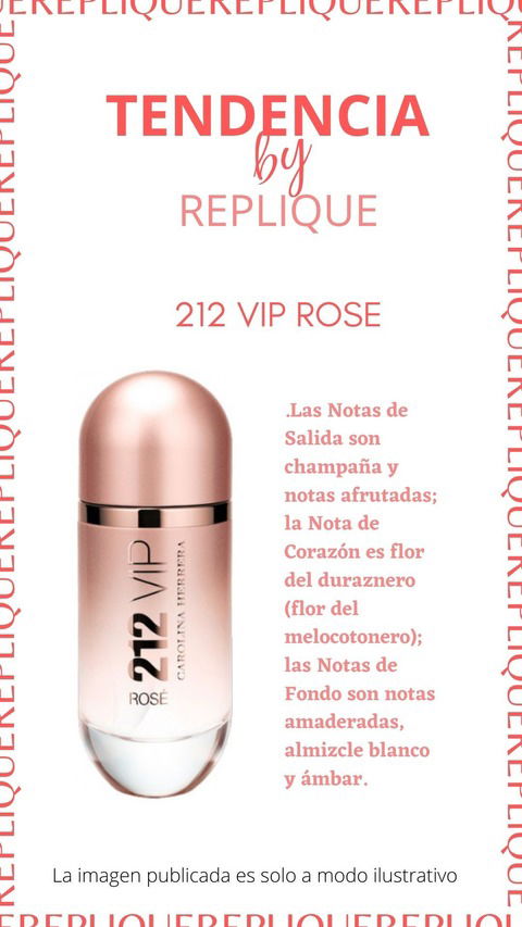 Replique Fragancias 212 Vip Rose