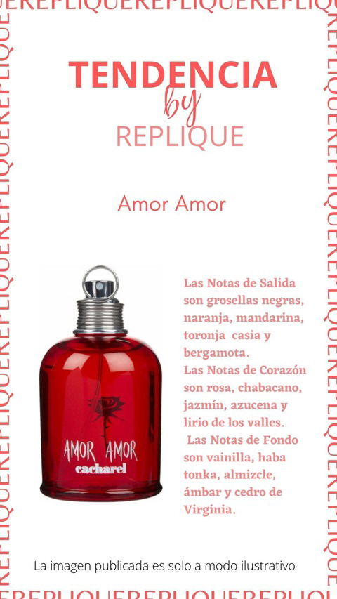 Fragancias Replique Amor Amor