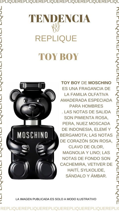 Fragancias Replique Toy Boy Moschino