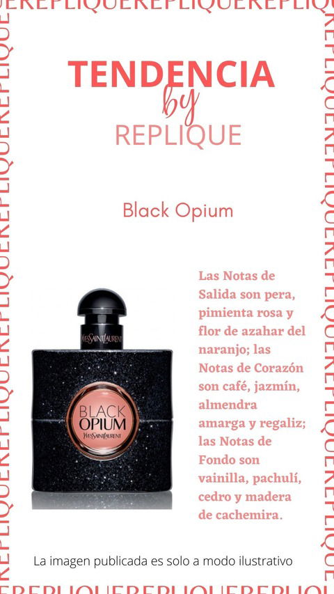 Replique Fragancias Black Opium