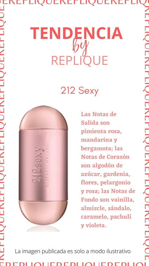 Fragancias Replique 212  Sexy